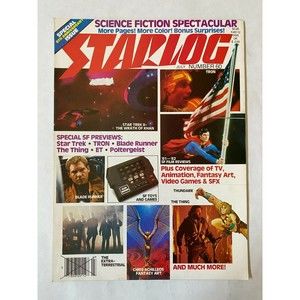 STARLOG #60 - 1982 July Science Fiction Spectacular On Cover VINTAGE